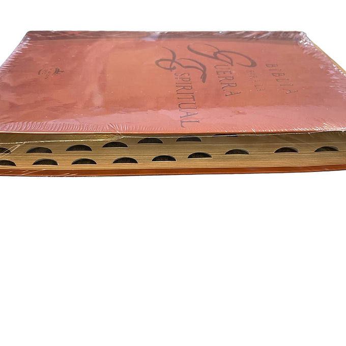 Biblia Para La Guerra Espiritual RVR 1960, Imitacion Piel Marron