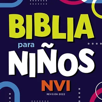 Biblia para Niños NVI, Texto revisado 2022, Comfort Print, Tapa Dura