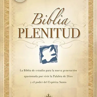 Biblia Plenitud Tamaño Manual RVR 1960, Tapa Flexible
