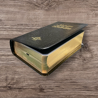 Biblia Minibolsillo |   Imitacion piel Negro