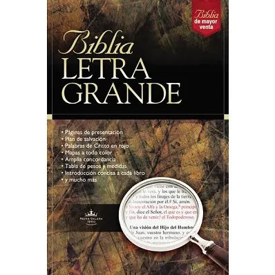 Biblia letra grande imitación piel negro RVR 1960