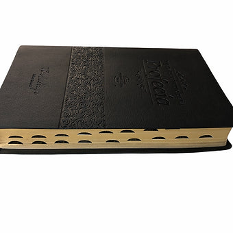 Biblia De Estudio De La Profecia RVR 1960,  Imitacion Piel Negro con indice