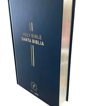Biblia Bilingue NTV-NLT  | Tapa Dura Azul