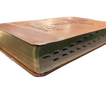 Biblia Bilingue RVR60 / NIV | Imitacion Piel Negro Con Indice