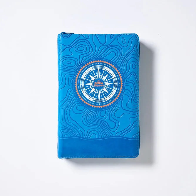 NBLA Biblia Aventura, Interior a color |  Simil Piel Azul