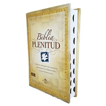 Biblia Plenitud RVR 1960, Tapa Dura Con Índice