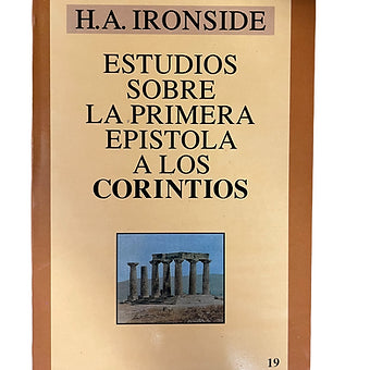 Estudios sobre la primera epistola a los Corintios