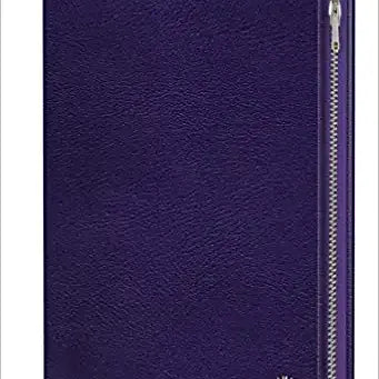 Biblia RVR 1960 Letra Grande Con Cierre, Simil Piel Violeta