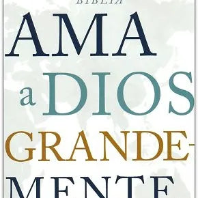 NBLA Biblia Ama a Dios Grandemente, Simil Piel Oro Rosa