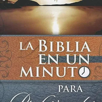 Biblia en un minuto para profesionles