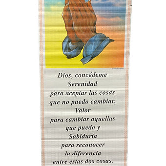 Pergamino Grande | Dios, concedeme Serenidad