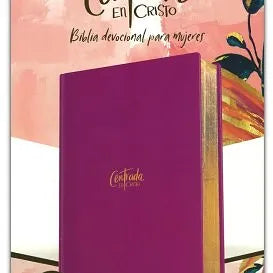Biblia Devocional para mujeres "Centrada en Cristo" RVR 1960, Tapa Dura
