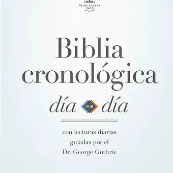 Biblia Cronologica Dia Por Dia RVR 1960, Simil Piel Marron