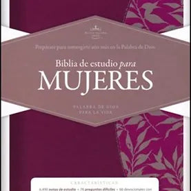 Biblia De Estudio Para Mujeres RVR 1960, Símil Piel Con Índice