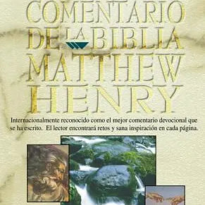 Comentario de la Biblia Matthew Henry en un tomo