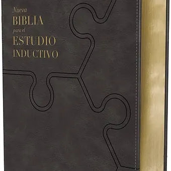 Nueva Biblia para el estudio inductivo NBLA  | Imitacion Piel Gris
