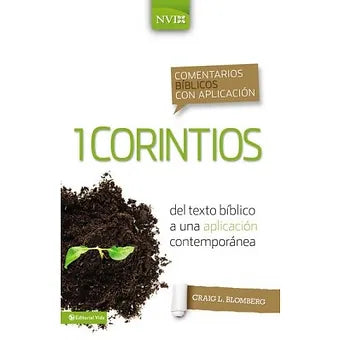 Comentario biblico con aplicacion NVI 1 Corintios, Tapa Flexible