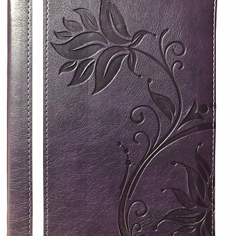 Biblia Mujer Conforme Al Corazon De Dios, RVR 1960, Piel Violeta