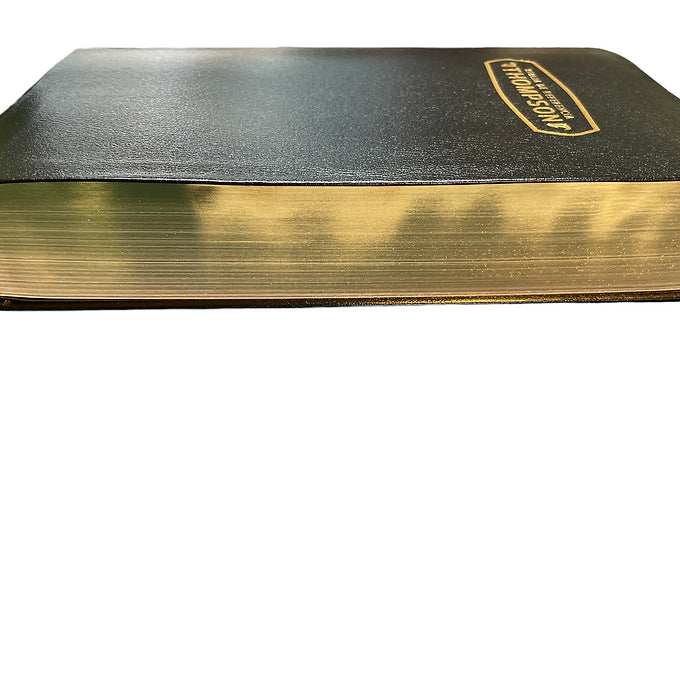 Biblia de referencia thompson RVR 1960, Piel Fabricada Negro