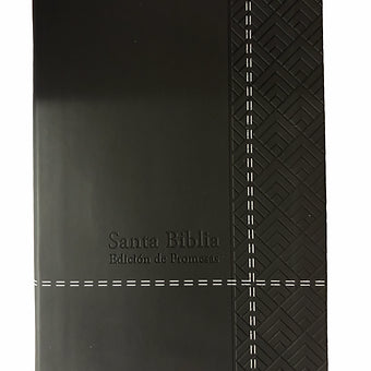 Biblia de Promesas Tamaño Manual RVR 1960, Piel Negro con Cierre