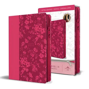 Biblia Letra Grande Tamano Manual RVR60, Con Indice y Cierre
