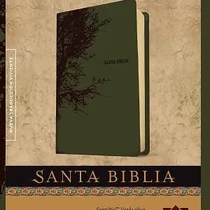 Biblia NTV, Letra Grande, Edición Personal, Imitacion Piel Verde Con Indice