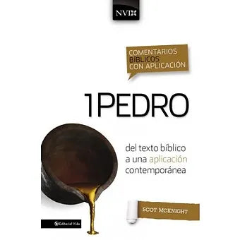 Comentario biblico con aplicacion 1a Pedro NVI, Tapa Dura
