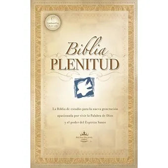 Biblia Plenitud RVR 1960, Tapa Dura Con Índice