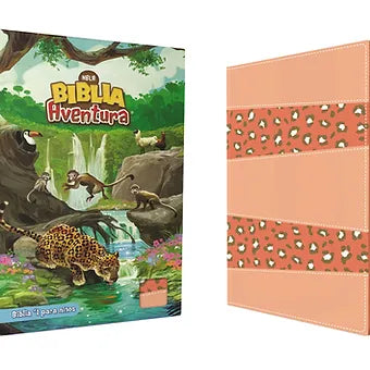 NBLA Biblia Aventura, Interior a color  |  Simil Piel Rosa
