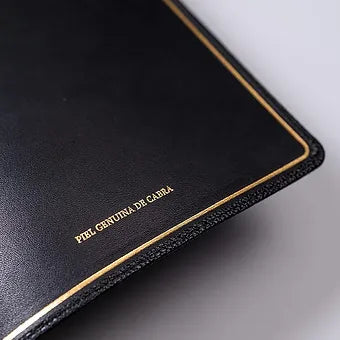 Biblia Letra Grande Con Referencias RVR 1960 | Piel Genuina Negro