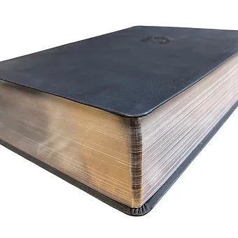 Biblia De Estudio De La Reforma Versión LBLA, Símil Piel Azul Marino
