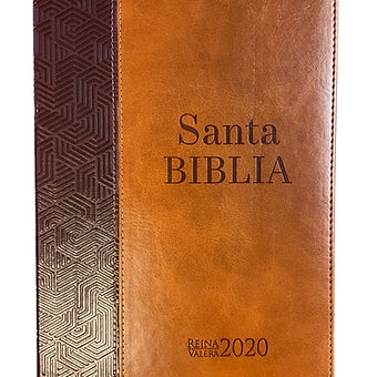 Biblia Ultrafina RVR 2020, Simil Piel Cafe