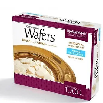 Pan obleas, Caja de 1000