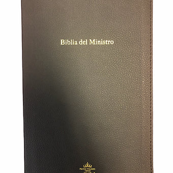 Biblia Del Ministro RVR 1960, Imitación Piel Negro