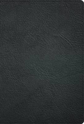 Biblia Letra Grande Con Referencias RVR 1960 | Piel Genuina Negro