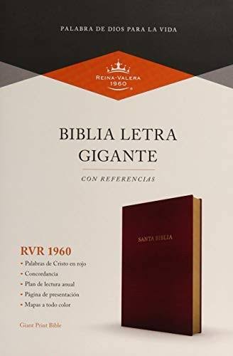 Biblia letra gigante, RVR 1960 /  Imitación Piel Con Indice