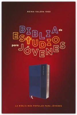 Biblia de Estudio para Jovenes, RVR1960 , Palabras de Jesus en Rojo, / Imitacion
