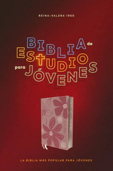 Biblia de Estudio para Jovenes, RVR 1960 , PJR, Imitacion Piel Oro Rosa