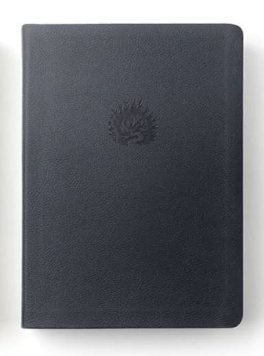 Biblia De Estudio De La Reforma Versión LBLA, Símil Piel Azul Marino