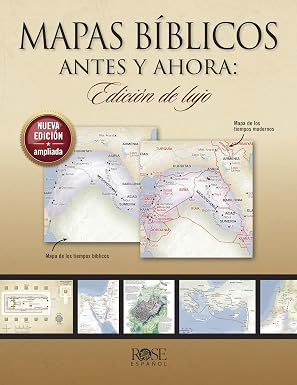 Mapas biblicos antes y ahora: Edicion de lujo