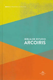 Biblia De Estudio Arco Iris RVR 1960, Tapa Dura Multicolor